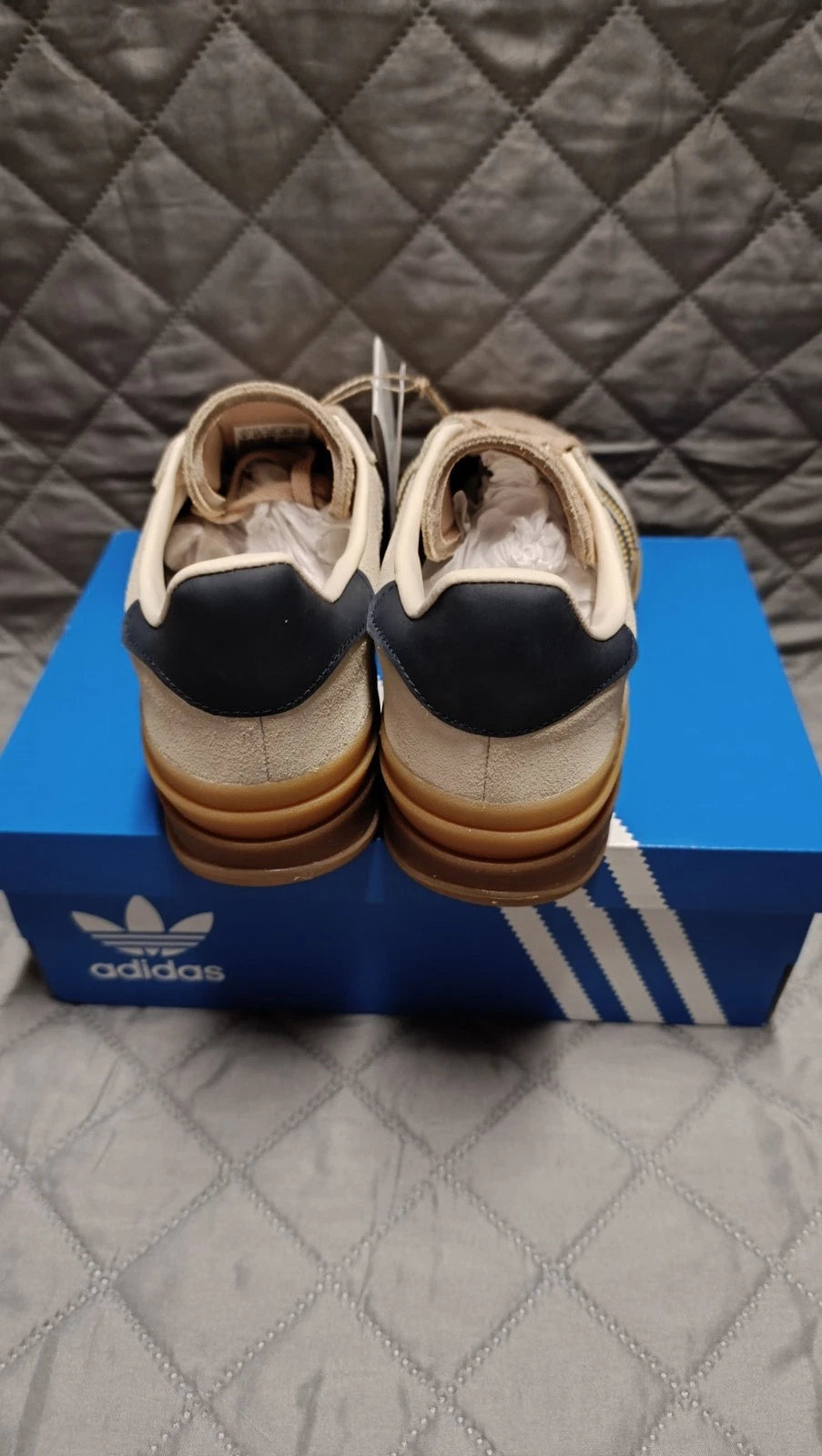 adidas Low Top Suede Trainers Gum Sole UK 4.5