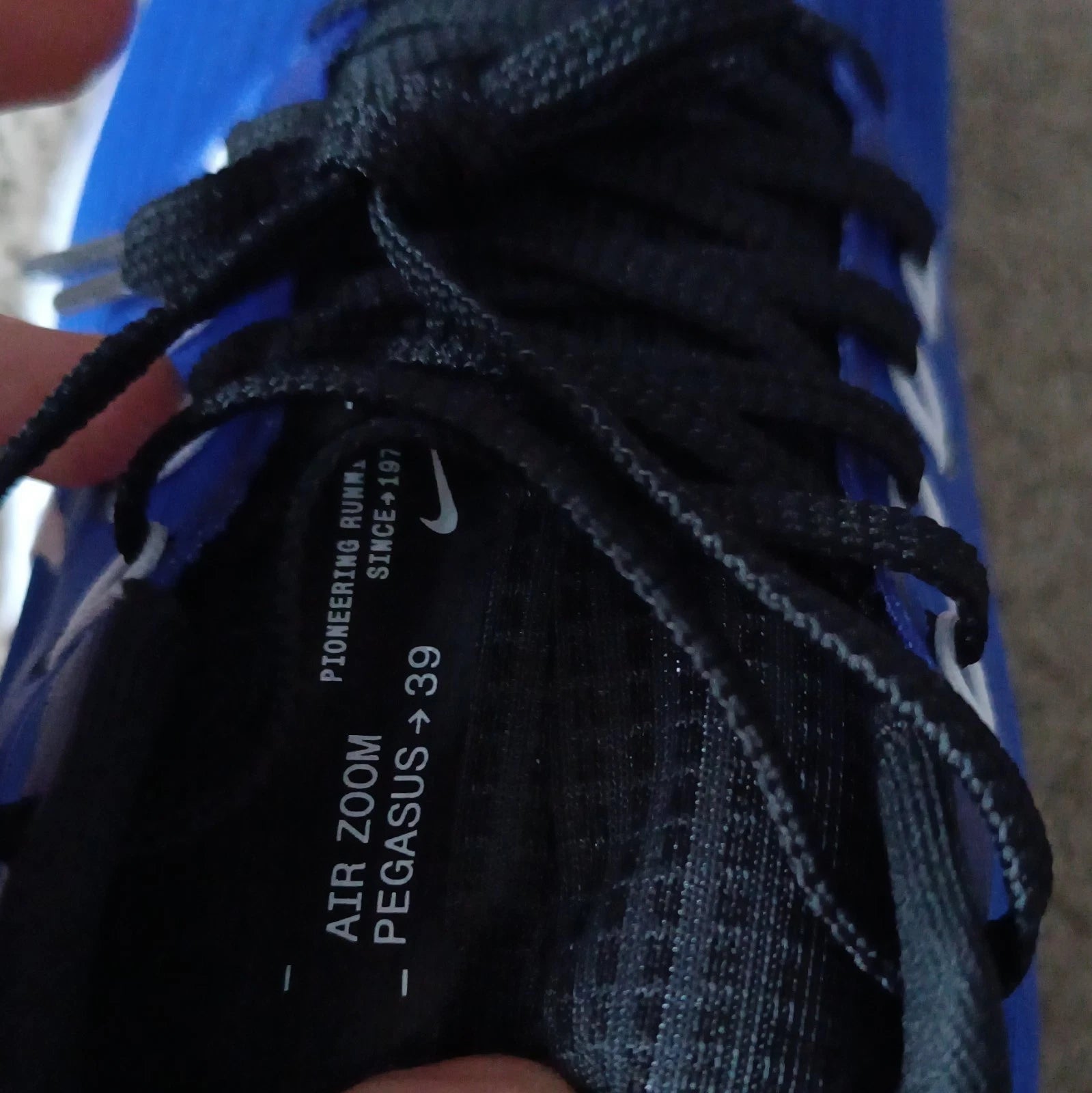 Nike Zoom Air Pegasus UK 7.5 - Racer Blue / White & Black DH4071 400 Brand New
