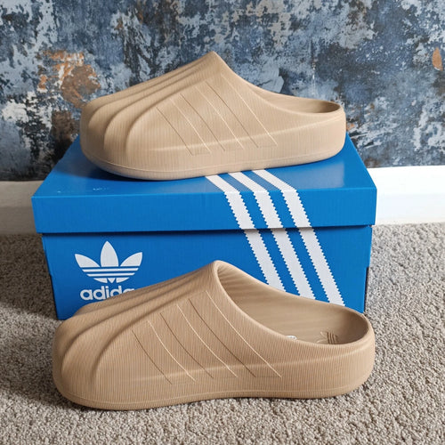 adidas adiFOM Superstar Mules Unisex Beige Slide Slipper - UK 7